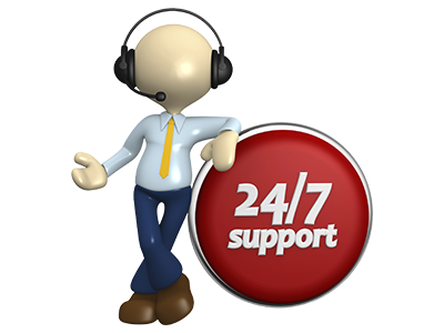 Support service 24x7